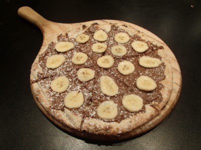 Nutella Pizza Image