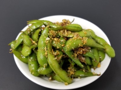 Garlic Edamame Image