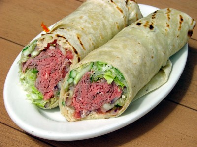 FRESHLY MADE WRAPS & FAJITAS Image