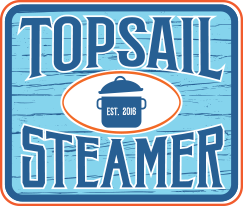 TOPSAIL STEAMER - WRIGHTSVILLE BEACH logo