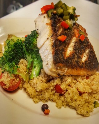 Seared Barramundi Image