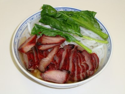 25. Rice Noodles with BBQ Pork 叉烧汤河粉 Image