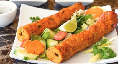 Chicken Seekh Kabab Combo Image
