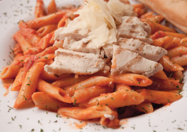 Penne & Grilled Chicken a la Vodka Image