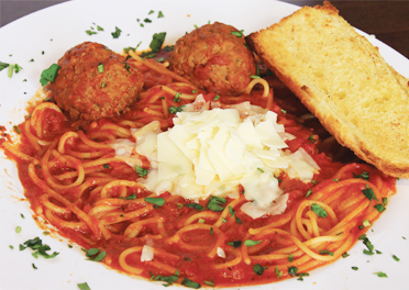 Spaghetti & Meatballs (1410 Cal) Image