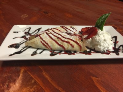 Sweet Crepes - Strawberries & Nutella Image