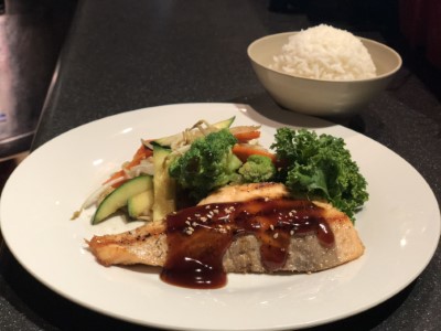 Sunset Salmon Teri Image