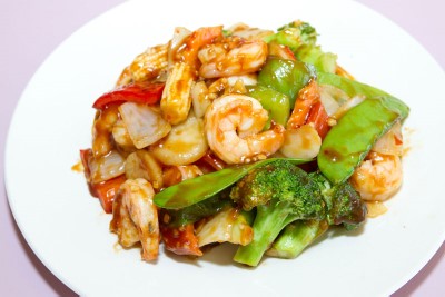 73. Shrimp with Garlic Sauce Image