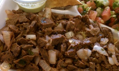 Gayro Beef Rice Hummus Pita Zsauce Image