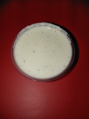 2 oz cup of Tzatziki sauce Image