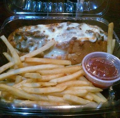 7. Chicken Stroganoff Sandwich (420 Cal) Image