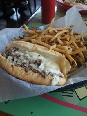 Philly Cheese Steak Sandwich Image