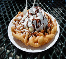 Funnel Cake Sundae Image