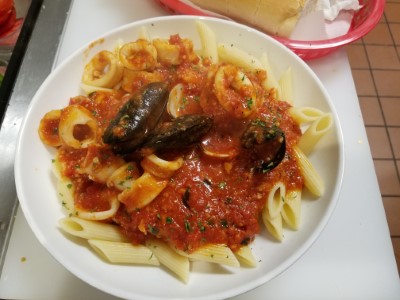 Pasta Seafood Combination Image