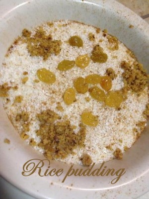 Rice Pudding Image