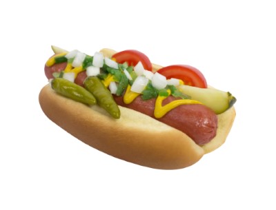 (2) Hot Dogs, Fries & Pop Image