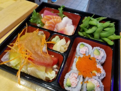 Sashimi Bento Box Image