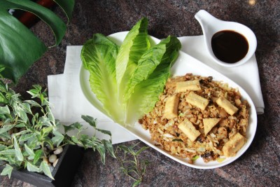 Tofu Lettuce Wrap Image
