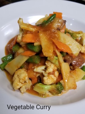 Vegetable Curry Lunch Special Image