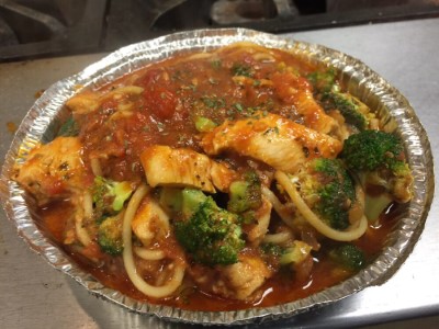 Spaghetti Chicken Broccoli Image