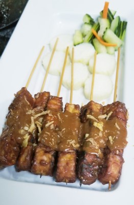 Satay Tempeh (Cultured Soybean) Lunch Special Image