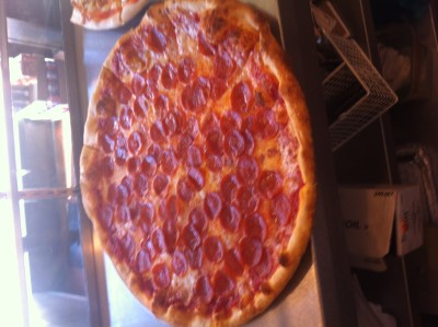 18" Pepperoni Pizza Image