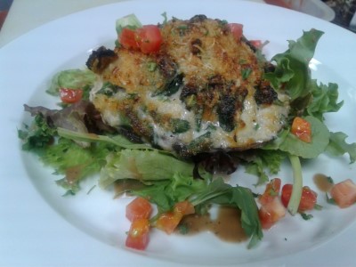 Stuffed Portobello Mushroom Image