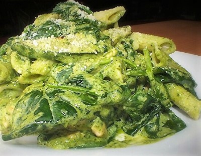 Creamy Chicken Pesto Image