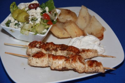 * Kebob Plate Image