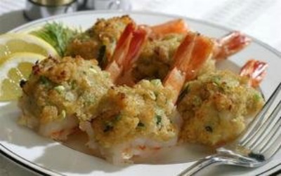 Baked Stuffed Jumbo Shrimp Image