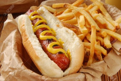 Kids Hot Dog & Fries Image