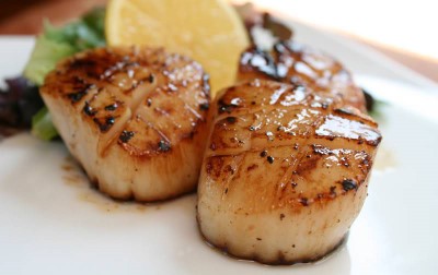 Jumbo Grilled Scallops Image