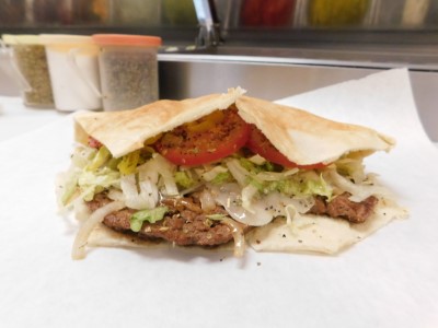 1/2 Moon Burger (Served in Pita Bread) Image