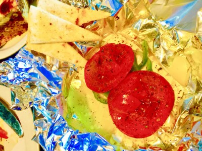 47. Baked Feta Cheese+Pita Image