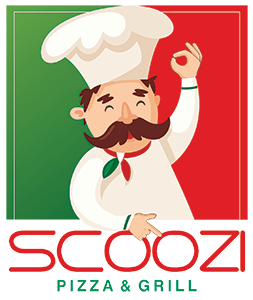 SCOOZI PIZZA GRILL logo