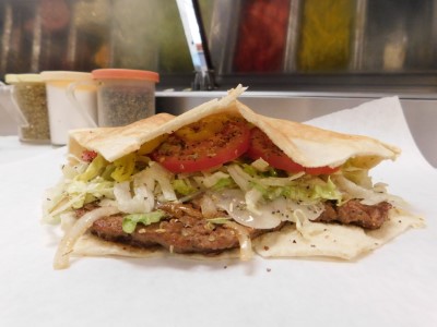 1/2 Moon Burger (Served in Pita Bread) Image