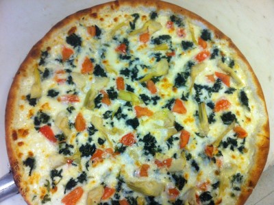 The Great White Pizza Image