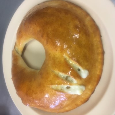 Chicken with Vegetable Calzone Image