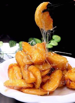 Honey Crispy Sweet Potato 拔丝地瓜 Image