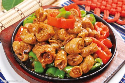 Sauteed Pork Intestine in Brown Sauce 溜肥肠 Image