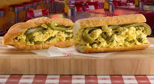Egg & Pepper Sandwich Image