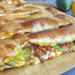 Grinder Spicy Sausage Calzone Image