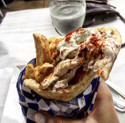 Chicken Gyro Pita Wrap Image