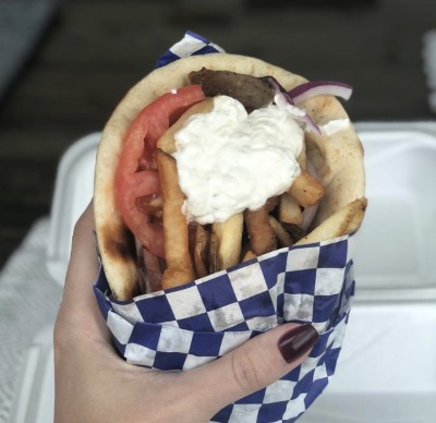 Lamb Gyro Pita Wrap Image
