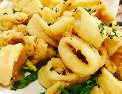 Calamari Pita Wrap Image