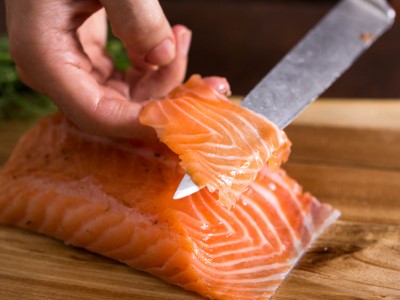 Salmon Pita Wrap Image