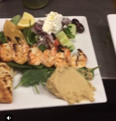 Grilled Shrimp Platter Image