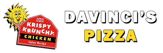 DaVinci's Pizza & Krispy Krunchy Chicken logo