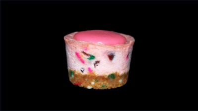 Cherry Sprinkles Cheesecake Image