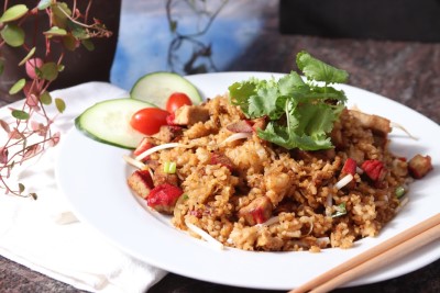 Pork Basil Fried Rice Image